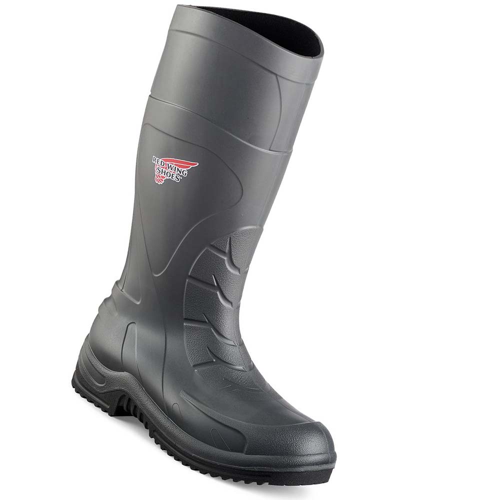Red Wing 17-Inch Sikkerheds Tå Pull-On Vandtætte Støvler Herre Grå | DK47KOR