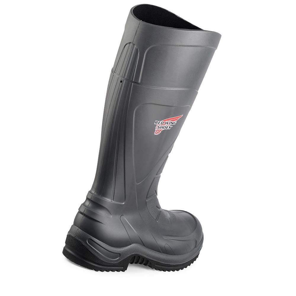 Red Wing 17-Inch Vandtætte Sikkerheds Tå Pull On Støvler Herre Grå | DK237PJJ