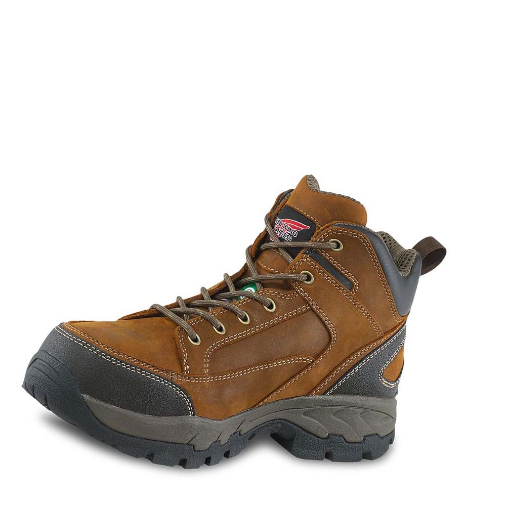 Red Wing 5-inch CSA Sikkerheds Tå Vandrestøvler Herre Brune | DK267YXF