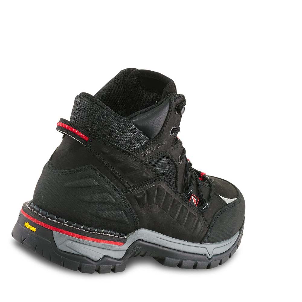 Red Wing 5-inch CSA Sikkerheds Tå Vandrestøvler Herre Sort Grå | DK270EBC