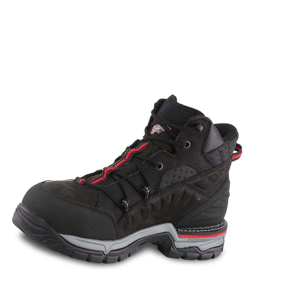 Red Wing 5-inch CSA Sikkerheds Tå Vandrestøvler Herre Sort Grå | DK270EBC