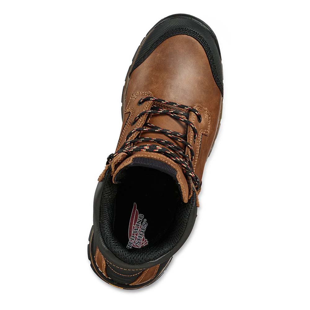 Red Wing 6-inch Vandtætte Soft Tå Arbejdsstøvler Herre Brune | DK95CTV