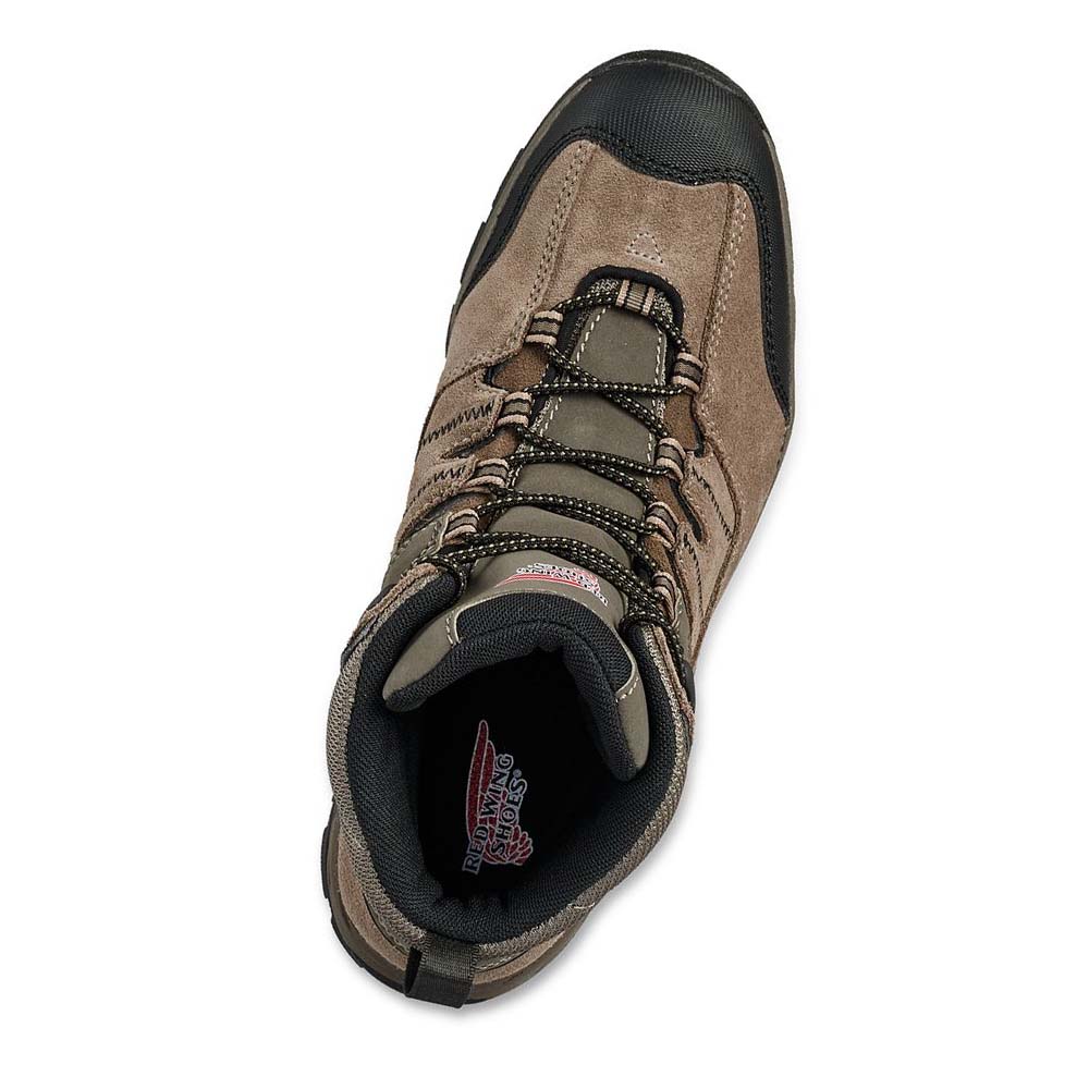 Red Wing 6-inch Vandtætte Soft Tå Hiker Arbejdsstøvler Herre Olivengrøn | DK87RVD