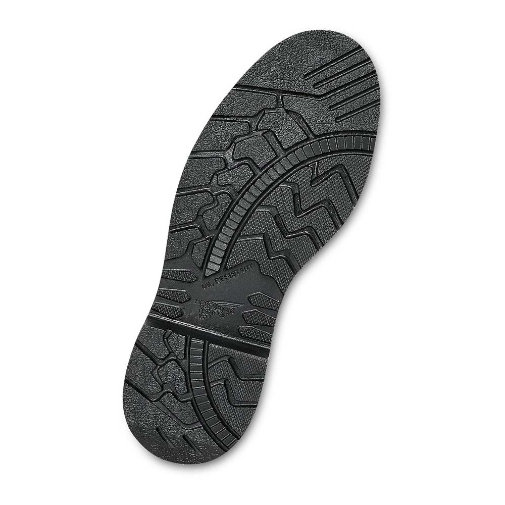 Red Wing 8-inch Insulated, Vandtætte Soft Tå Arbejdsstøvler Herre Taupe | DK72LIS