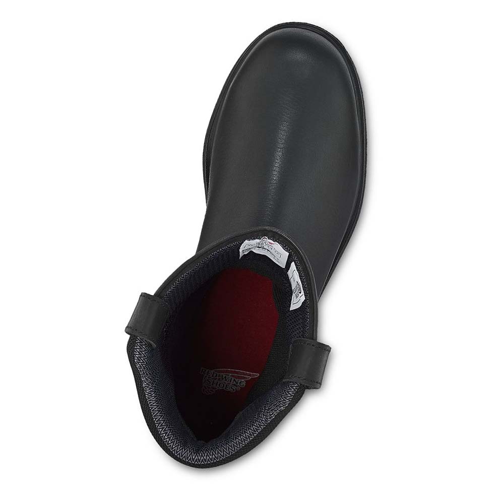 Red Wing Brnr XP 11-inch Vandtætte, Insulated, CSA Sikkerheds Tå Pull On Støvler Herre Sort | DK232GSO