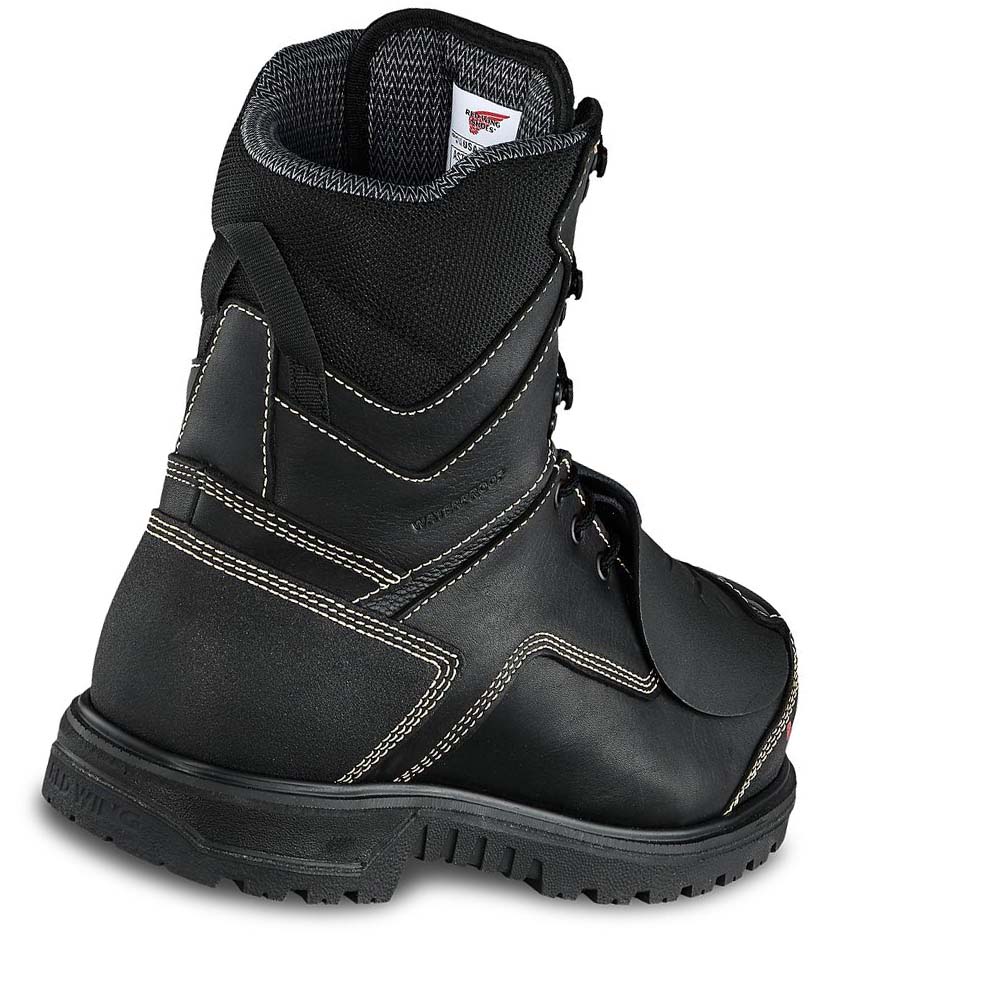 Red Wing Brnr XP 8-inch Vandtætte, Metguard, CSA Sikkerhedsstøvler Herre Sort | DK311FDN