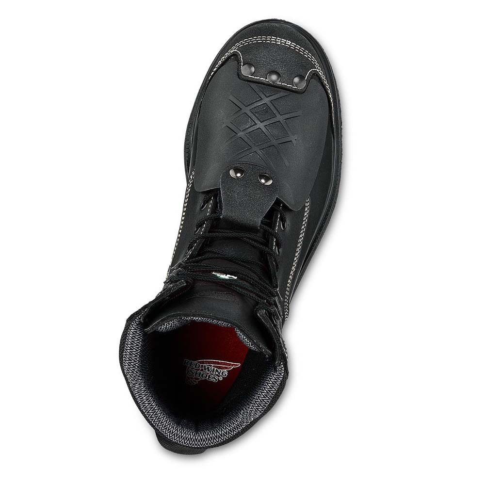 Red Wing Brnr XP 8-inch Vandtætte, Metguard, CSA Sikkerhedsstøvler Herre Sort | DK311FDN