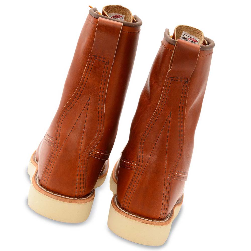 Red Wing Classic Moc Heritage 8-Inch in Legacy Læder Støvler Herre Brune | DK21KOR