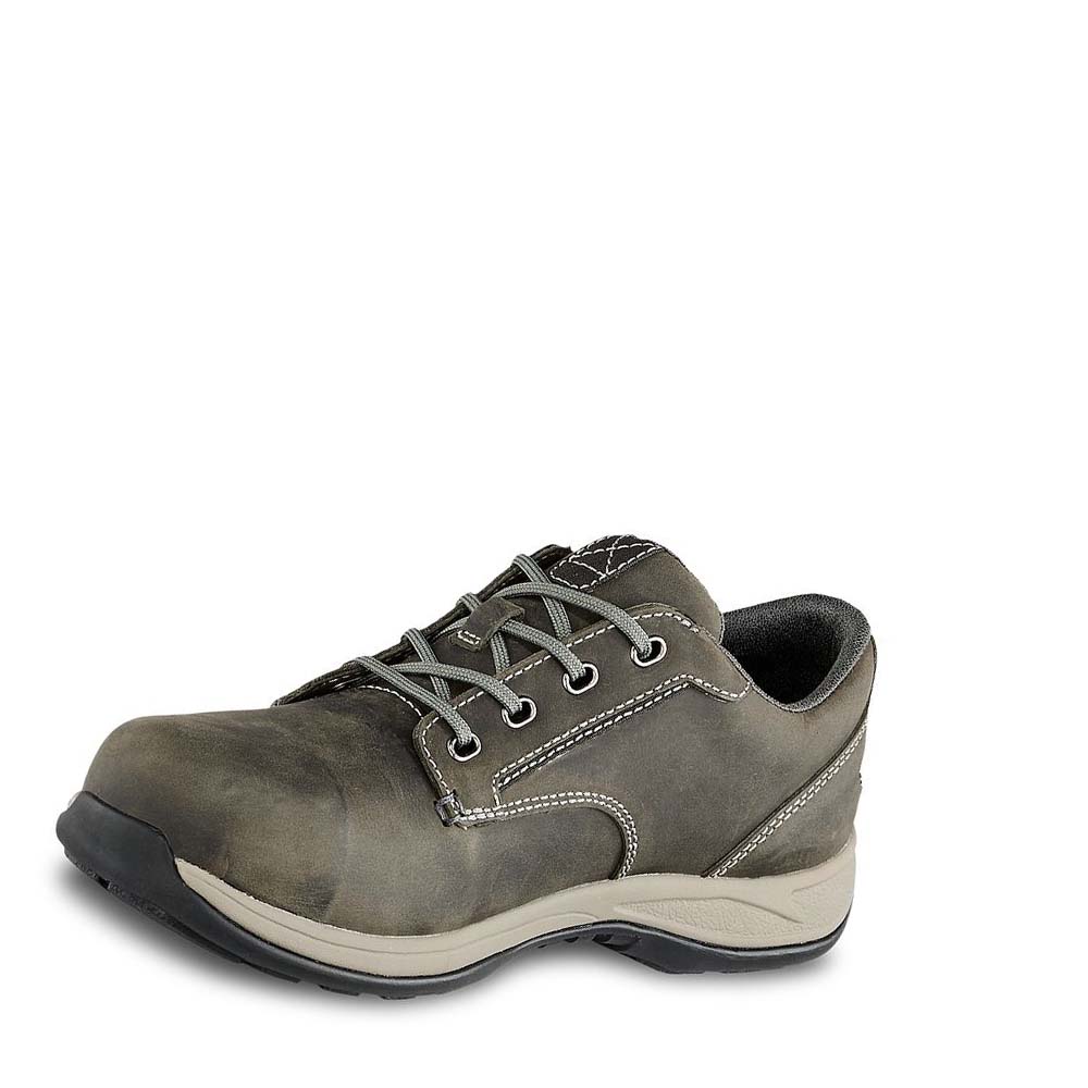 Red Wing ComfortPro Sikkerheds Tå Oxford Sko Dame Olivengrøn | DK109ILH