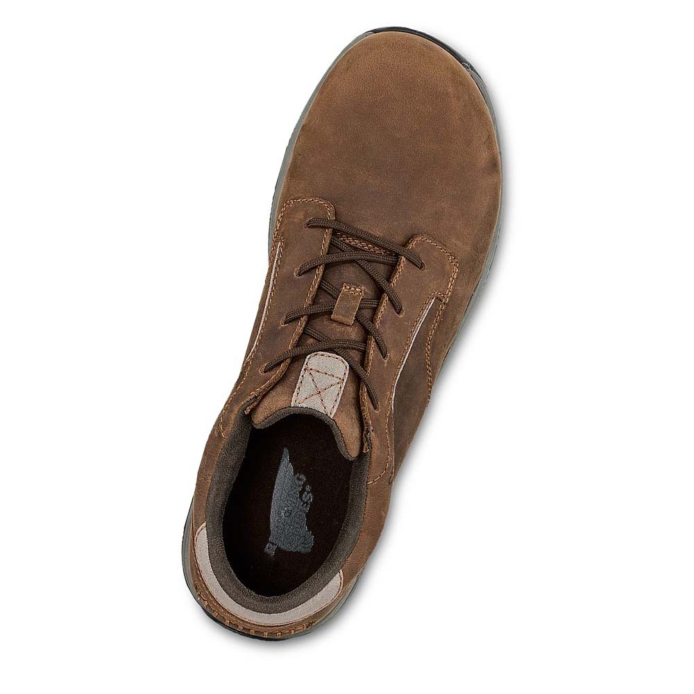 Red Wing ComfortPro Sikkerheds Tå Oxford Sko Herre Brune | DK18XYU