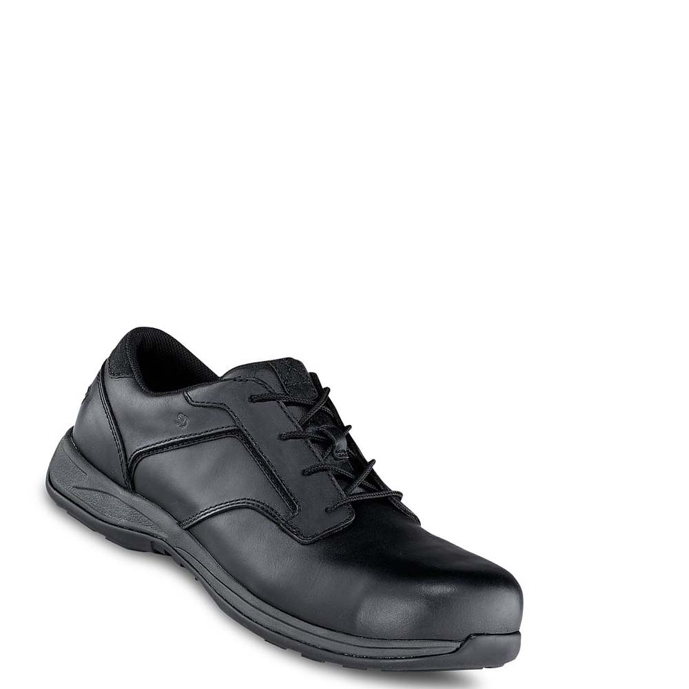 Red Wing ComfortPro Soft Tå Oxford Sko Herre Sort | DK187ILH