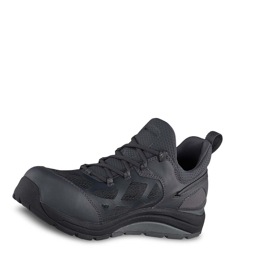 Red Wing CoolTech™ Athletics Sikkerheds Tå Sko Herre Sort Grå | DK176LIS