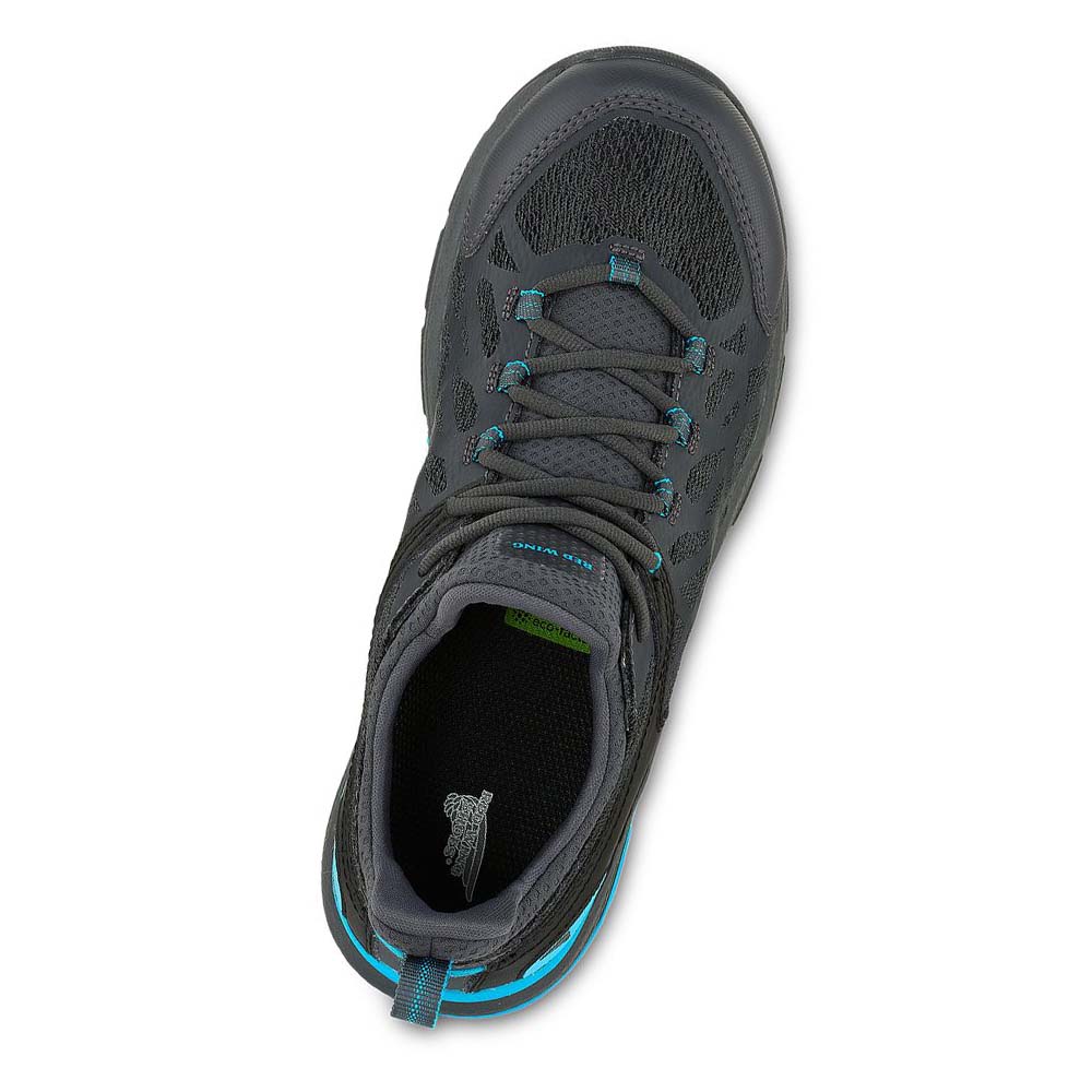 Red Wing CoolTech™ Sikkerheds Tå Atletiske Arbejds Sko Dame Sort Blå | DK101HAP