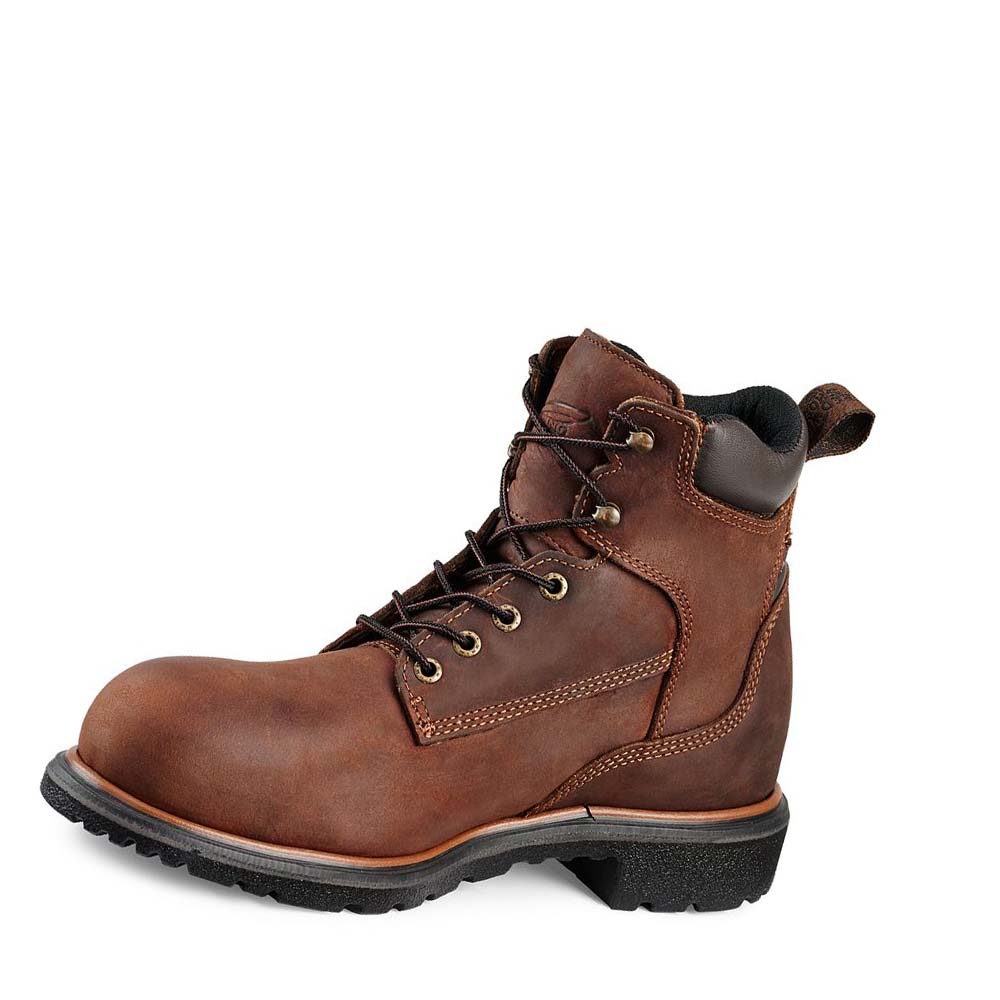 Red Wing DynaForce® 6-inch Soft Tå Vandtætte Støvler Herre Kaffe | DK377MQZ