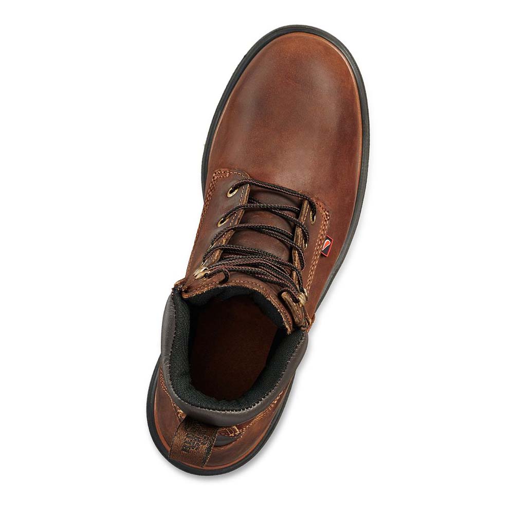 Red Wing DynaForce® 6-inch Soft Tå Vandtætte Støvler Herre Kaffe | DK377MQZ