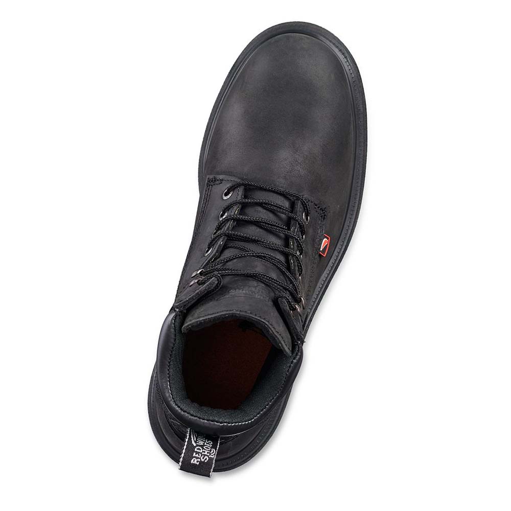 Red Wing DynaForce® 6-inch Vandtætte Sikkerhedsstøvler Herre Sort | DK295RVD