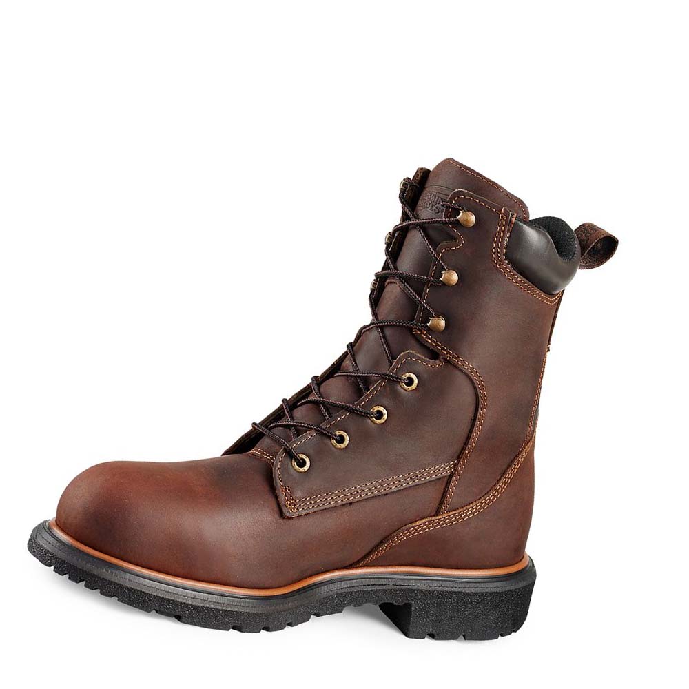 Red Wing DynaForce® 8-inch Vandtætte Sikkerhedsstøvler Herre Kaffe | DK290OKI
