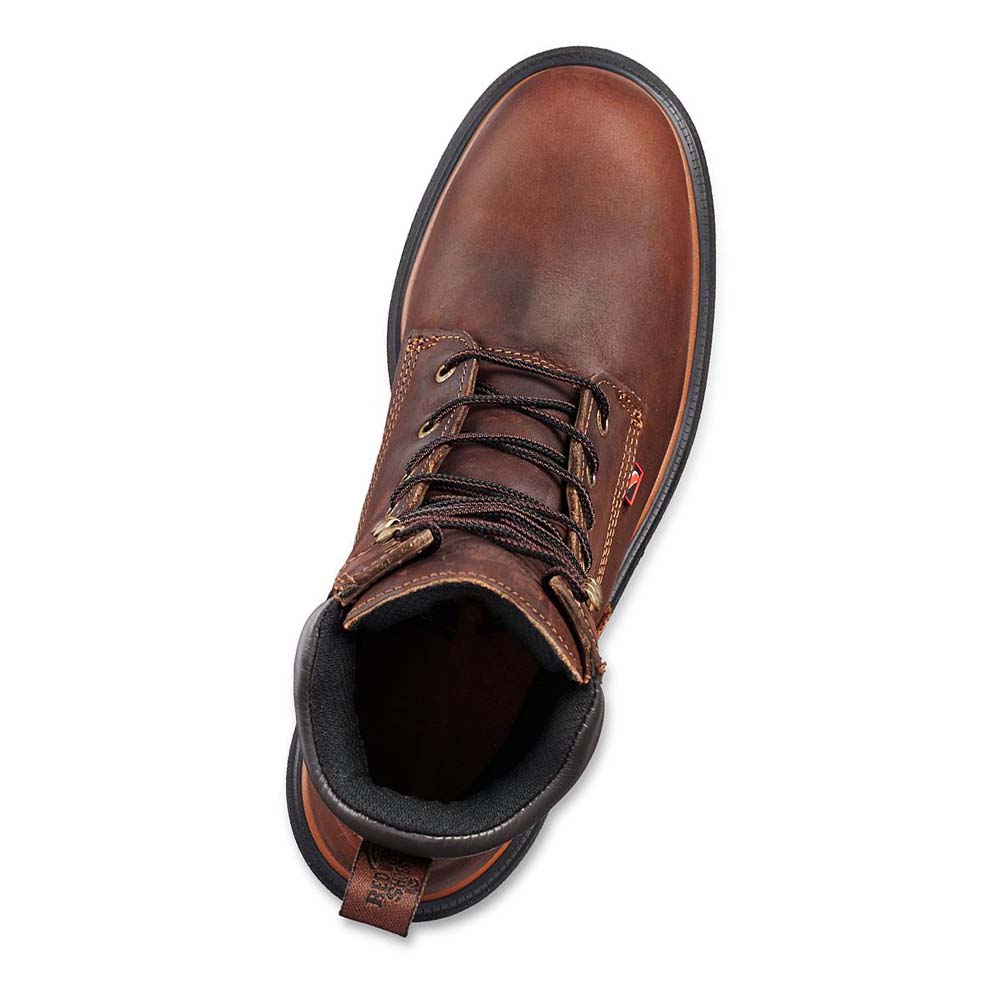 Red Wing DynaForce® 8-inch Vandtætte Sikkerhedsstøvler Herre Kaffe | DK290OKI