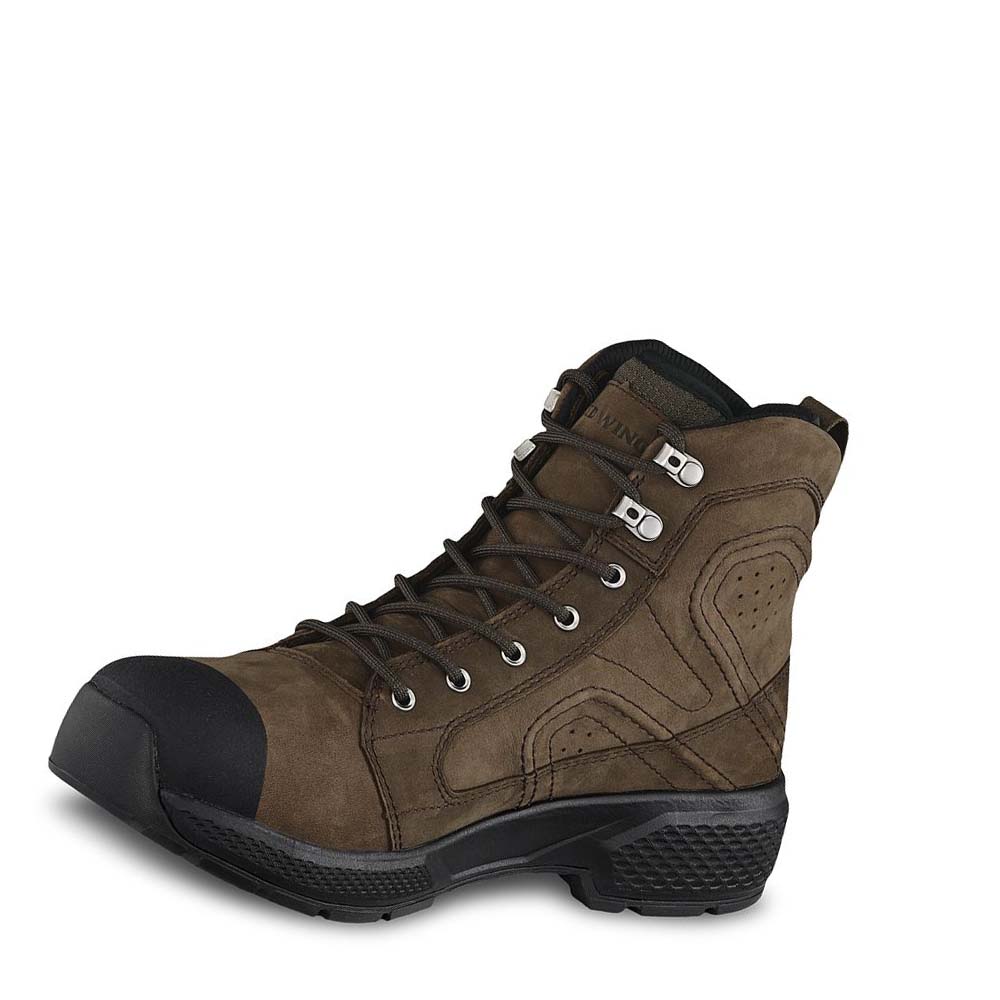 Red Wing Exos Lite 6-inch Soft Tå Vandtætte Støvler Herre Brune | DK44XYU