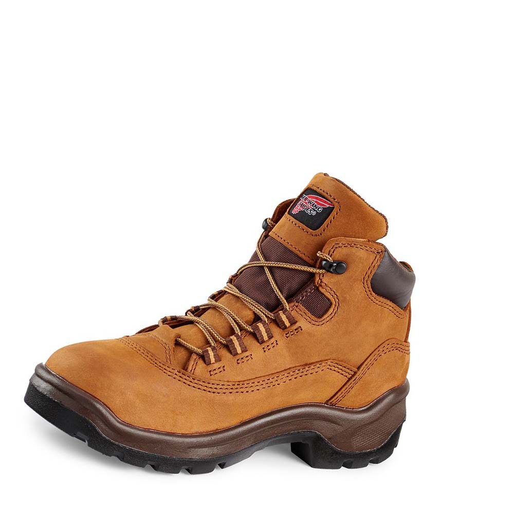 Red Wing FlexBond 5-inch Vandtætte Sikkerheds Tå Arbejdsstøvler Dame Brune | DK167WNB