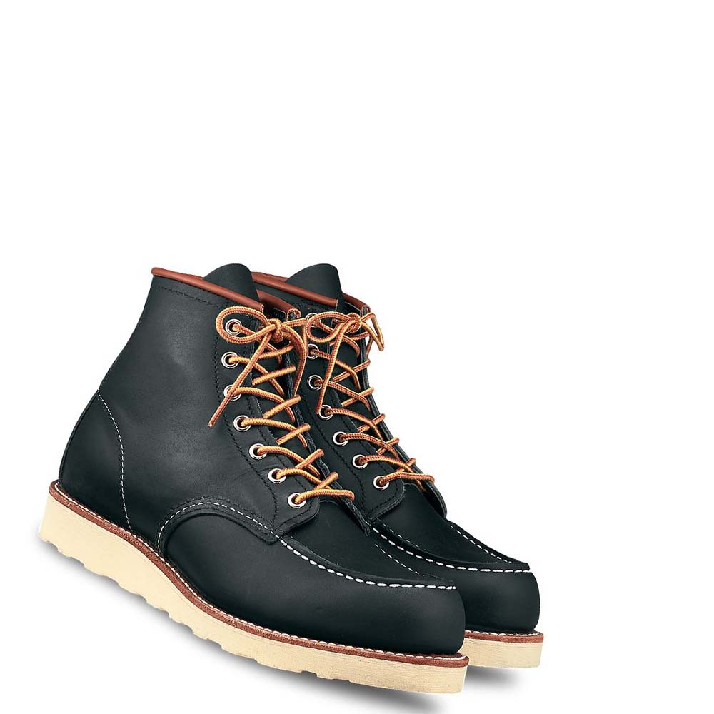 Red Wing Heritage 6-Inch in Portage Læder Støvler Herre Mørkeblå | DK219WNB