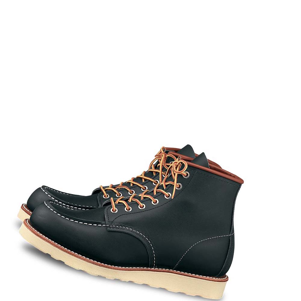 Red Wing Heritage 6-Inch in Portage Læder Støvler Herre Mørkeblå | DK219WNB