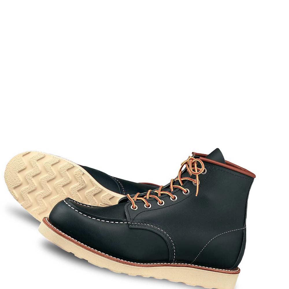 Red Wing Heritage 6-Inch in Portage Læder Støvler Herre Mørkeblå | DK219WNB