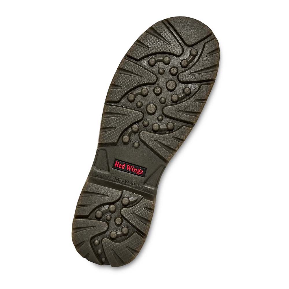 Red Wing King Tå® 6-inch CSA Sikkerheds Tå Vandtætte Støvler Herre Brune | DK56OKI