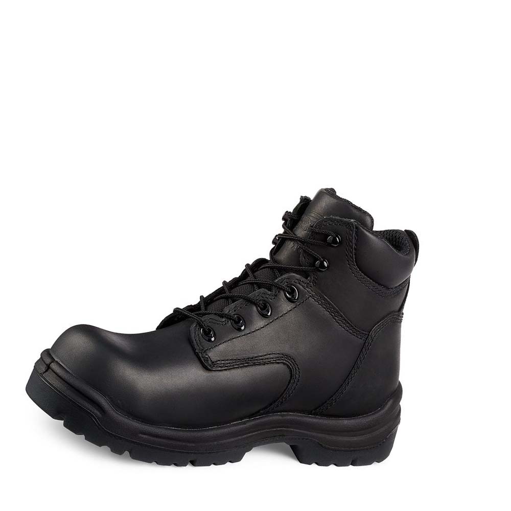 Red Wing King Tå® 6-inch Sikkerhedsstøvler Herre Sort | DK27SGL