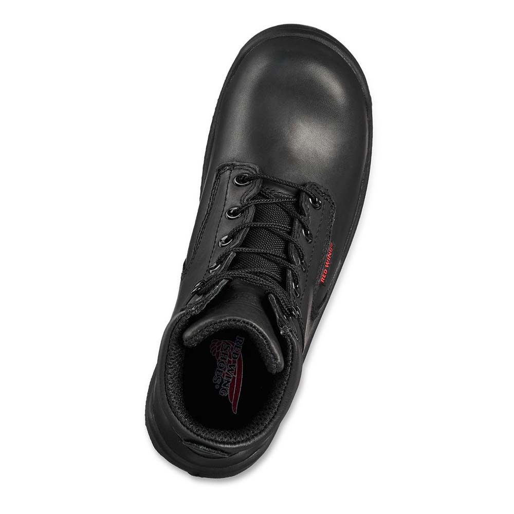 Red Wing King Tå® 6-inch Sikkerhedsstøvler Herre Sort | DK27SGL