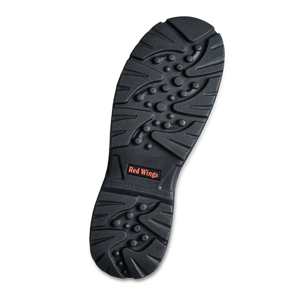 Red Wing King Tå® 6-inch Sikkerhedsstøvler Herre Sort | DK27SGL