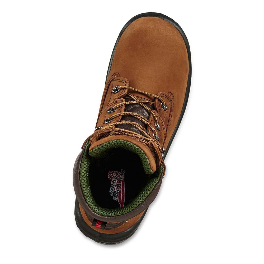 Red Wing King Tå® 8-inch Soft Tå Vandtætte Støvler Herre Brune | DK354VRW