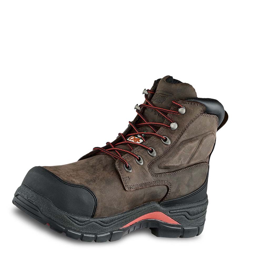 Red Wing King Tå® ADC 6-inch Insulated, Vandtætte CSA Sikkerhedsstøvler Herre Olivengrøn | DK325MQZ