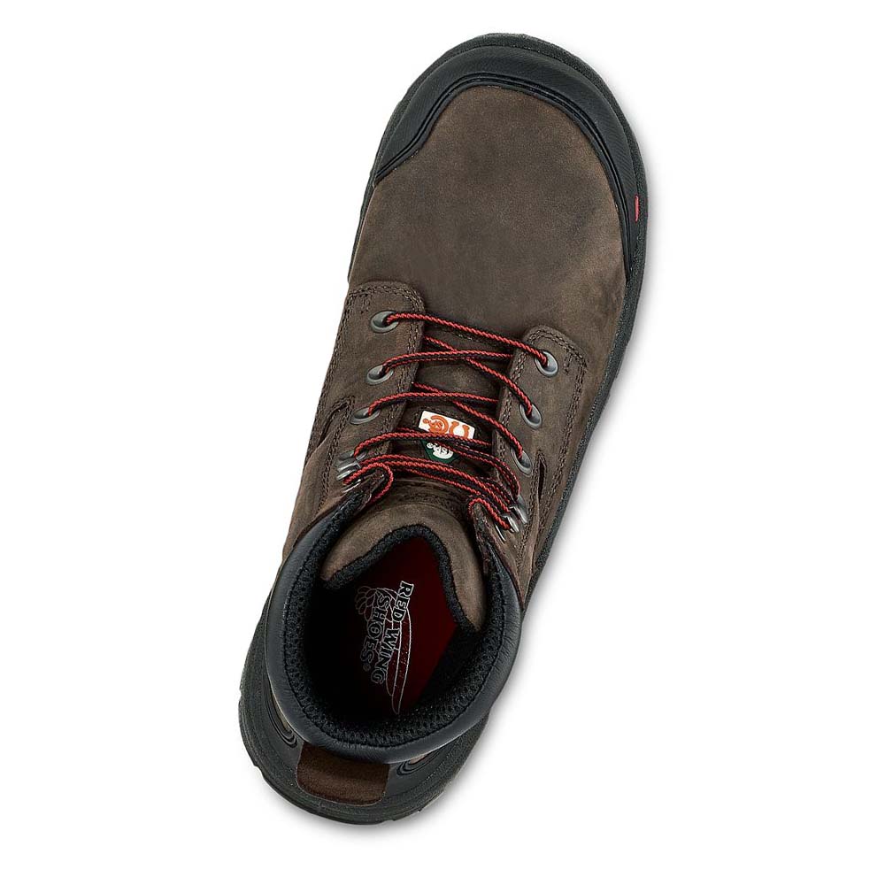 Red Wing King Tå® ADC 6-inch Insulated, Vandtætte CSA Sikkerhedsstøvler Herre Olivengrøn | DK325MQZ