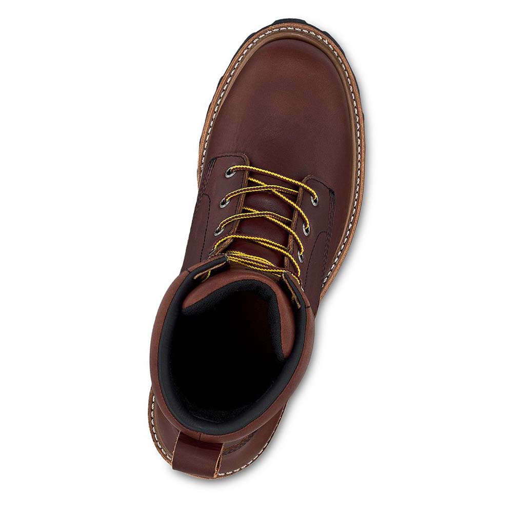 Red Wing LoggerMax 9-inch Insulated, Soft Tå Logger Vandtætte Støvler Herre Bordeaux | DK389FDN