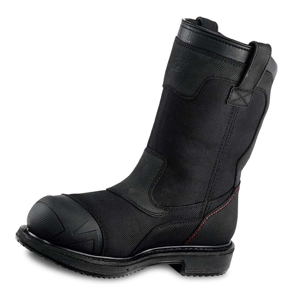 Red Wing MaxBond 10-inch Vandtætte Sikkerheds Tå Pull On Støvler Herre Sort | DK236AHK