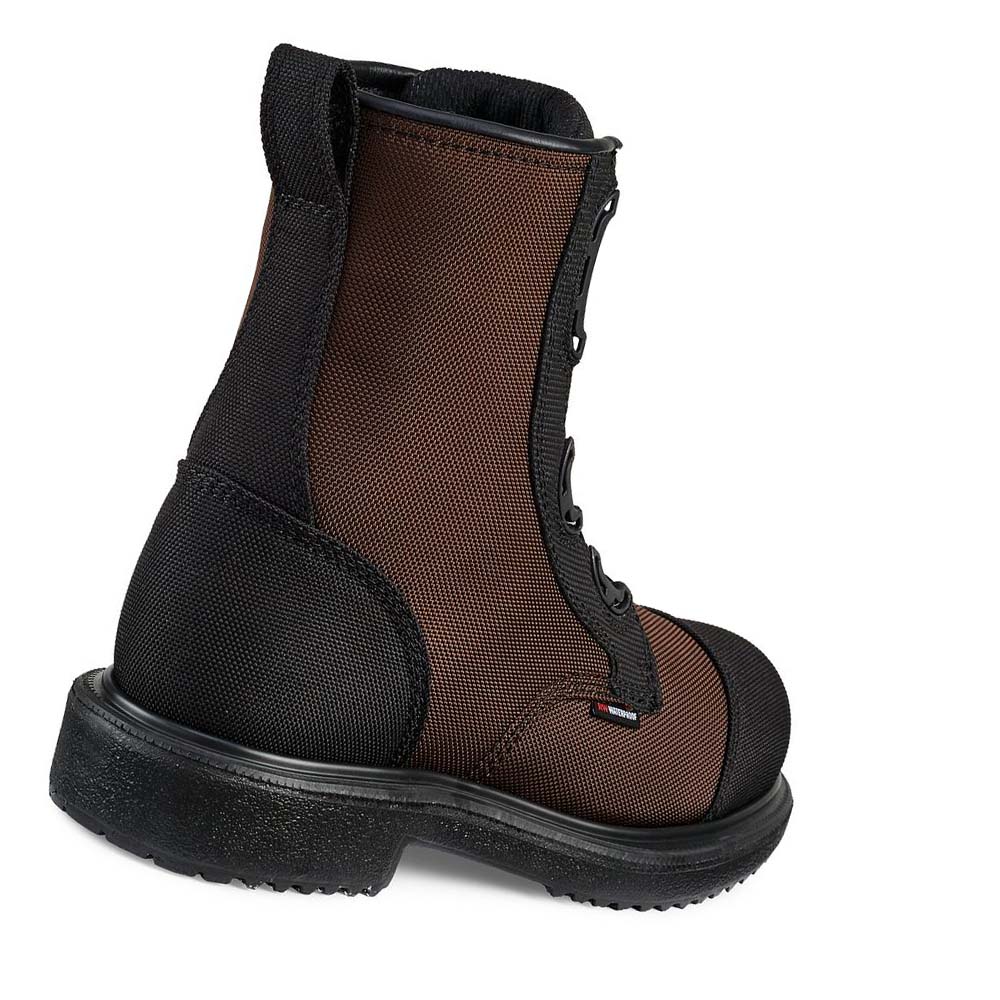 Red Wing MaxBond 8-inch BOA® Sikkerhedsstøvler Herre Brune | DK336GSO