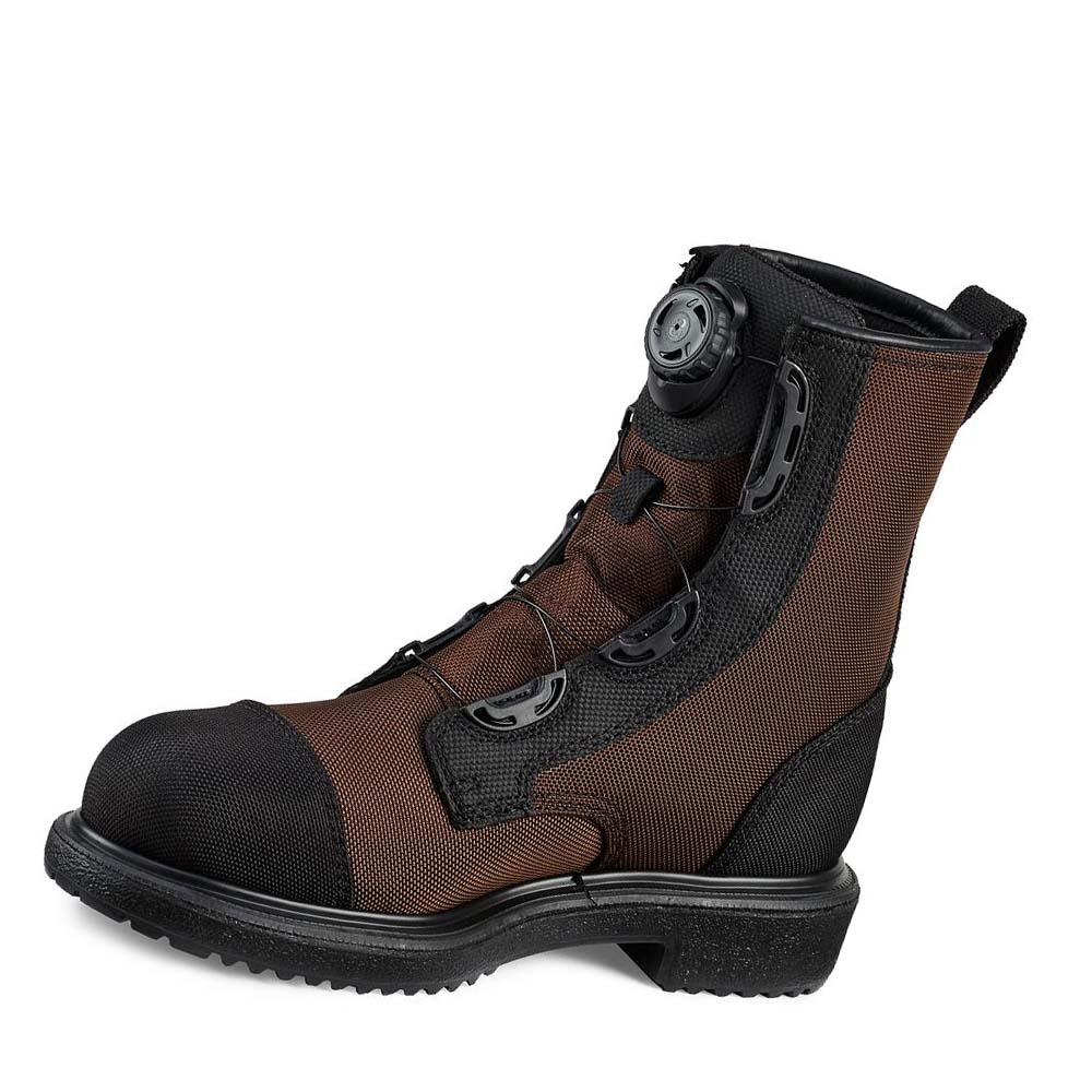 Red Wing MaxBond 8-inch BOA® Sikkerhedsstøvler Herre Brune | DK336GSO
