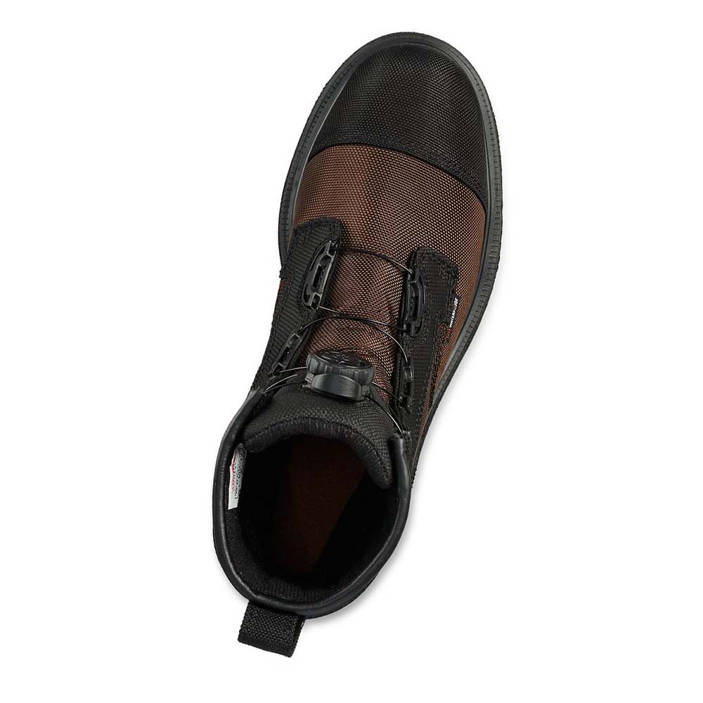 Red Wing MaxBond 8-inch BOA® Sikkerhedsstøvler Herre Brune | DK336GSO