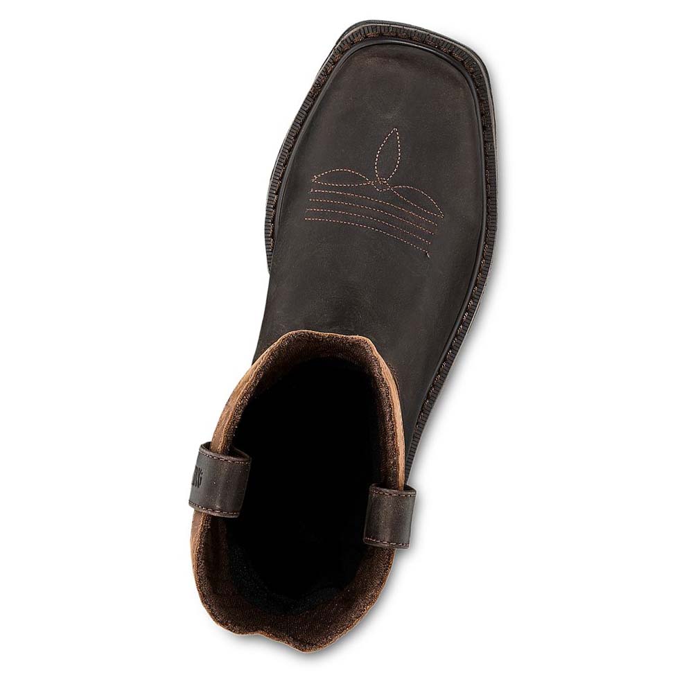 Red Wing Rio Flex 11-inch Vandtætte, Soft Tå Pull-On Arbejdsstøvler Herre Brune Kaffe | DK99KOR