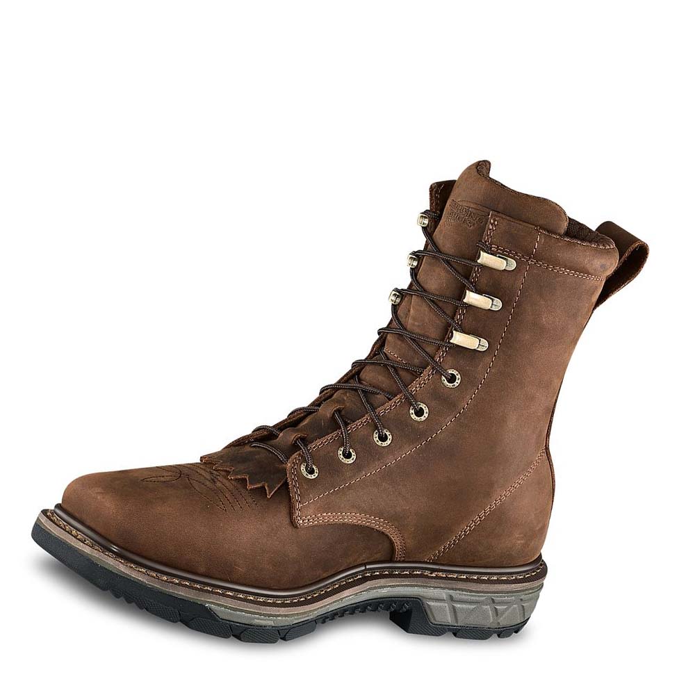 Red Wing Rio Flex 8-inch Vandtætte, Sikkerheds Tå Vandtætte Støvler Herre Brune | DK50GSO
