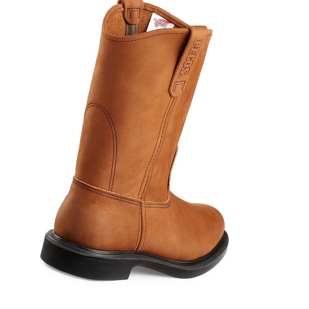Red Wing SuperSole® 11-inch CSA Soft Tå Pull-On Arbejdsstøvler Herre Brune | DK85YXF