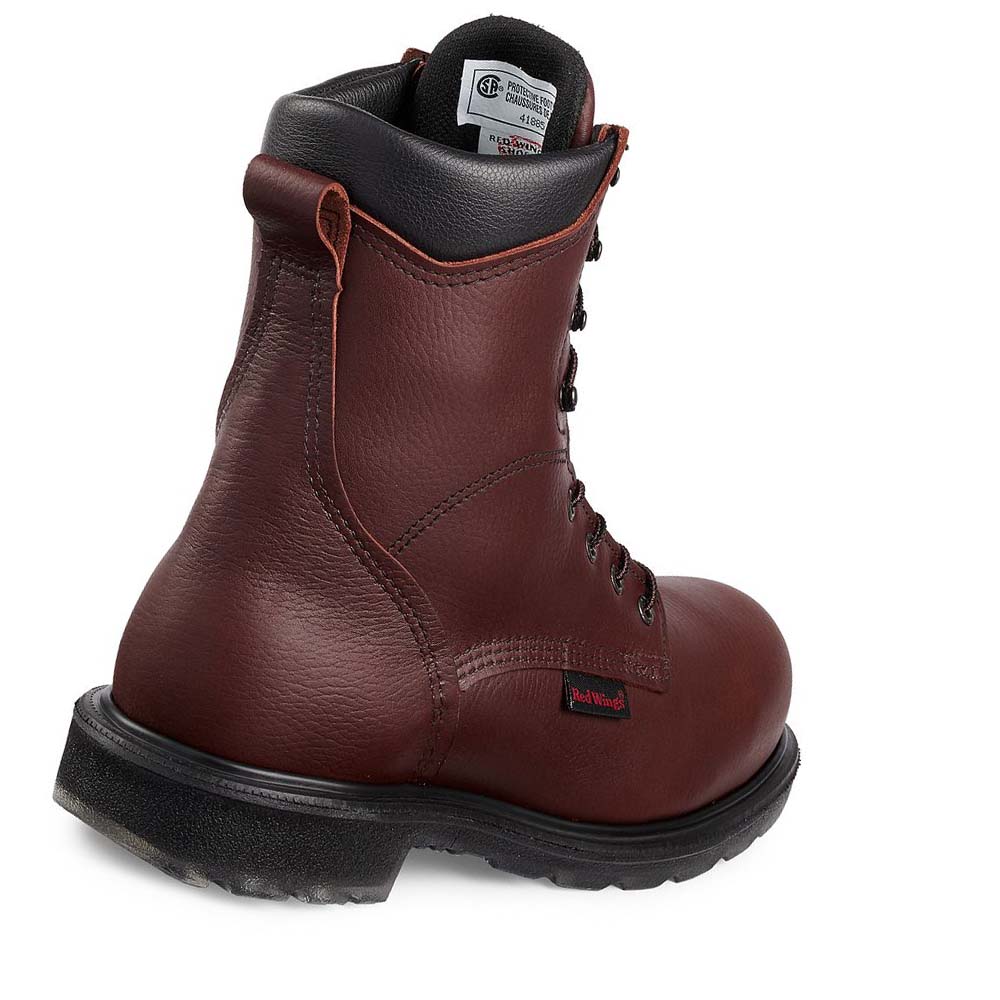 Red Wing SuperSole® 2.0 8-inch CSA Sikkerhedsstøvler Herre Bordeaux | DK284GSO