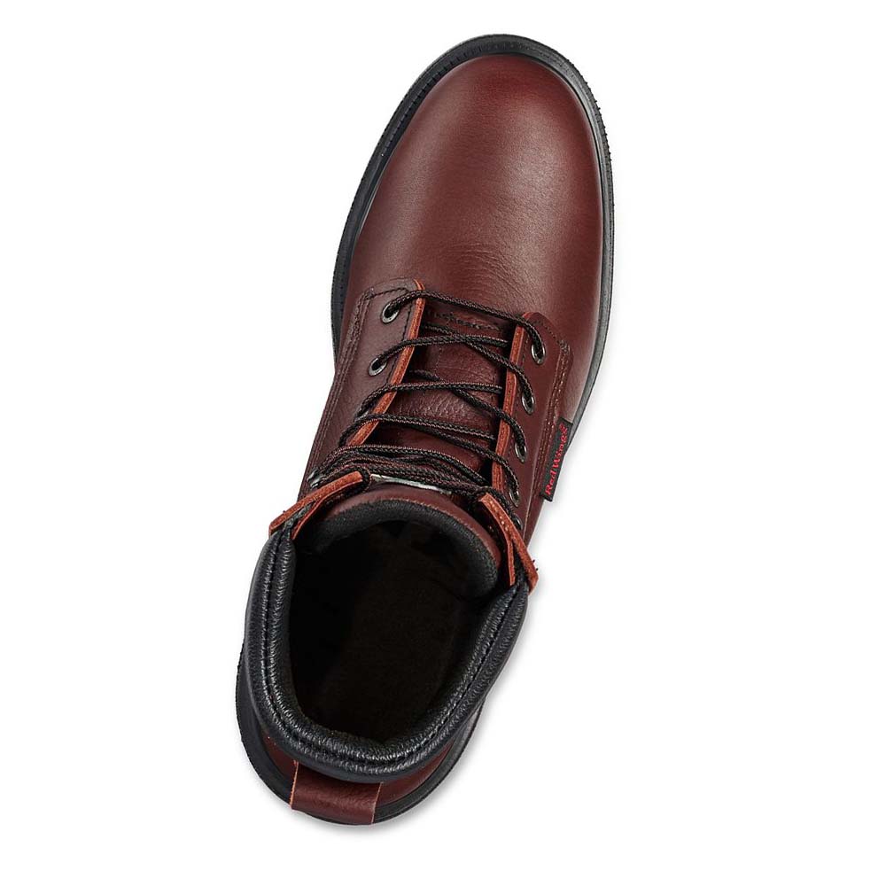 Red Wing SuperSole® 2.0 8-inch CSA Sikkerhedsstøvler Herre Bordeaux | DK284GSO
