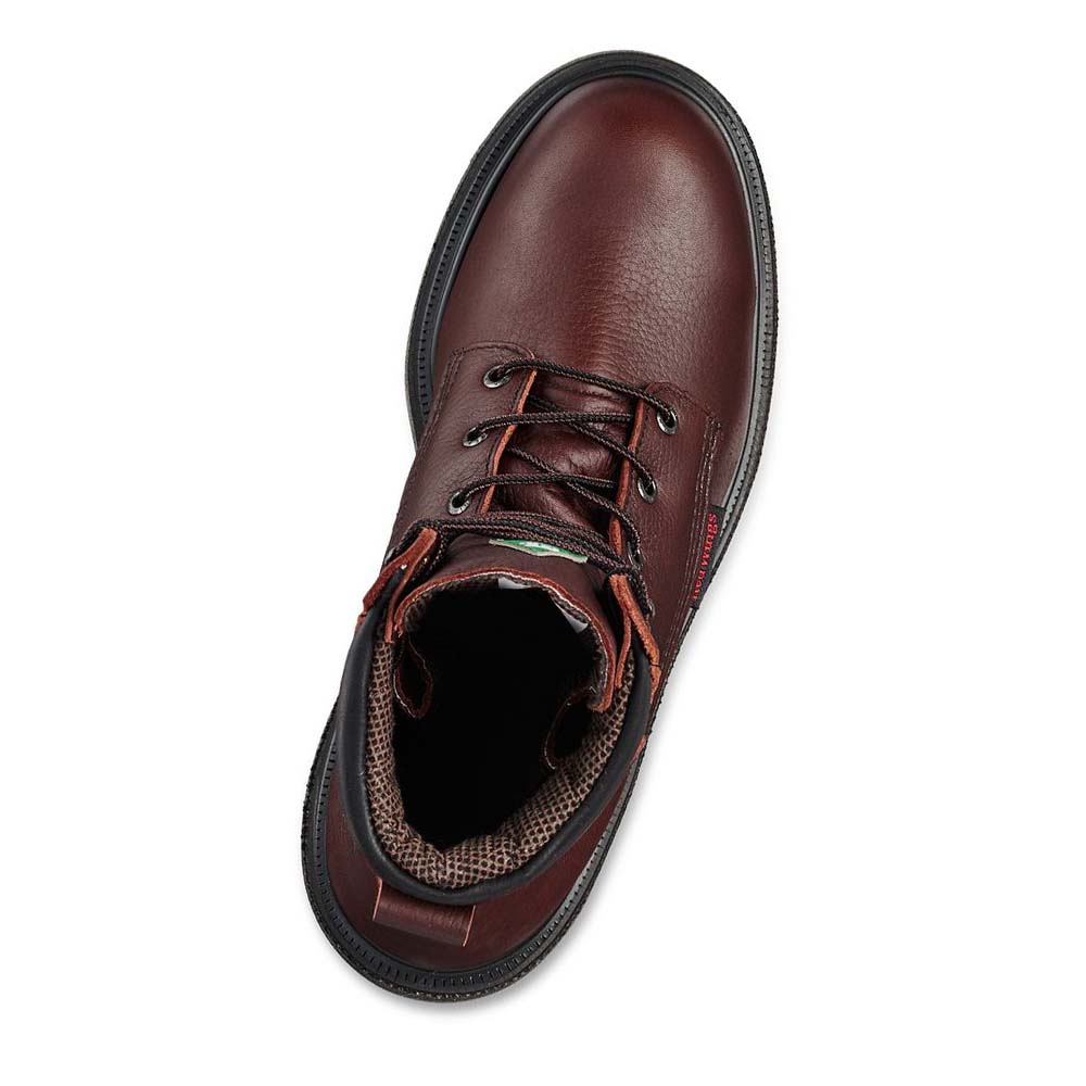 Red Wing SuperSole® 2.0 8-inch Insulated, Vandtætte CSA Sikkerhedsstøvler Herre Bordeaux | DK287SGL