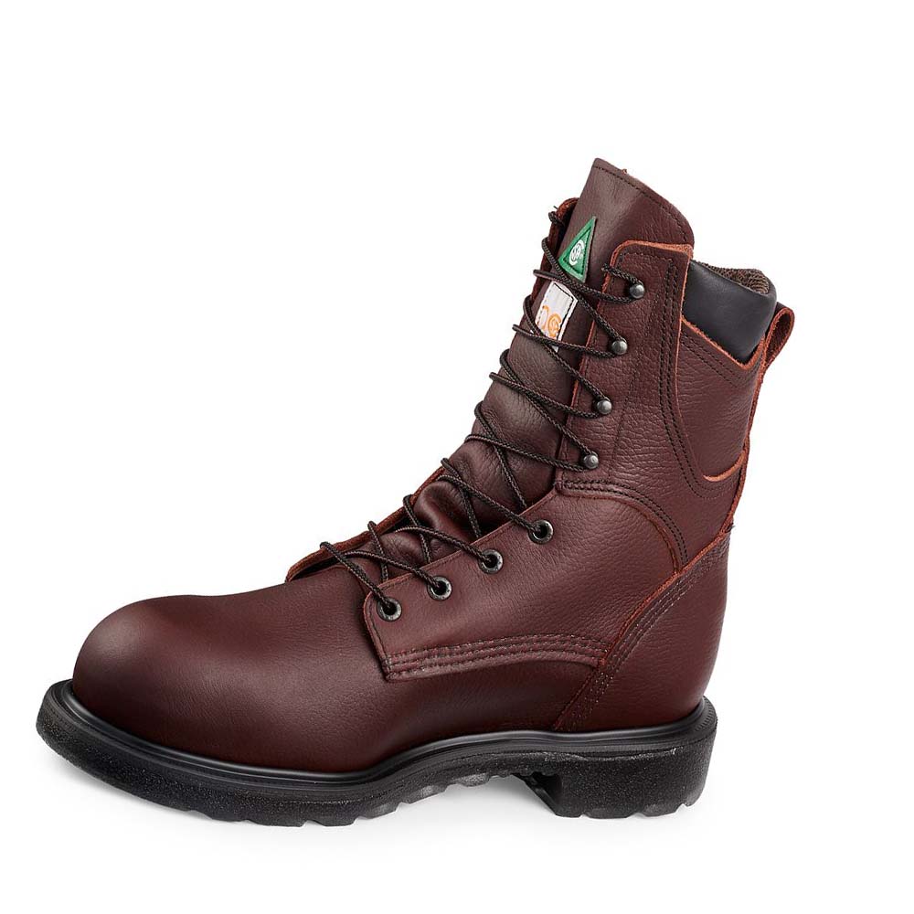 Red Wing SuperSole® 2.0 8-inch Vandtætte CSA Sikkerhedsstøvler Herre Bordeaux | DK28AHK