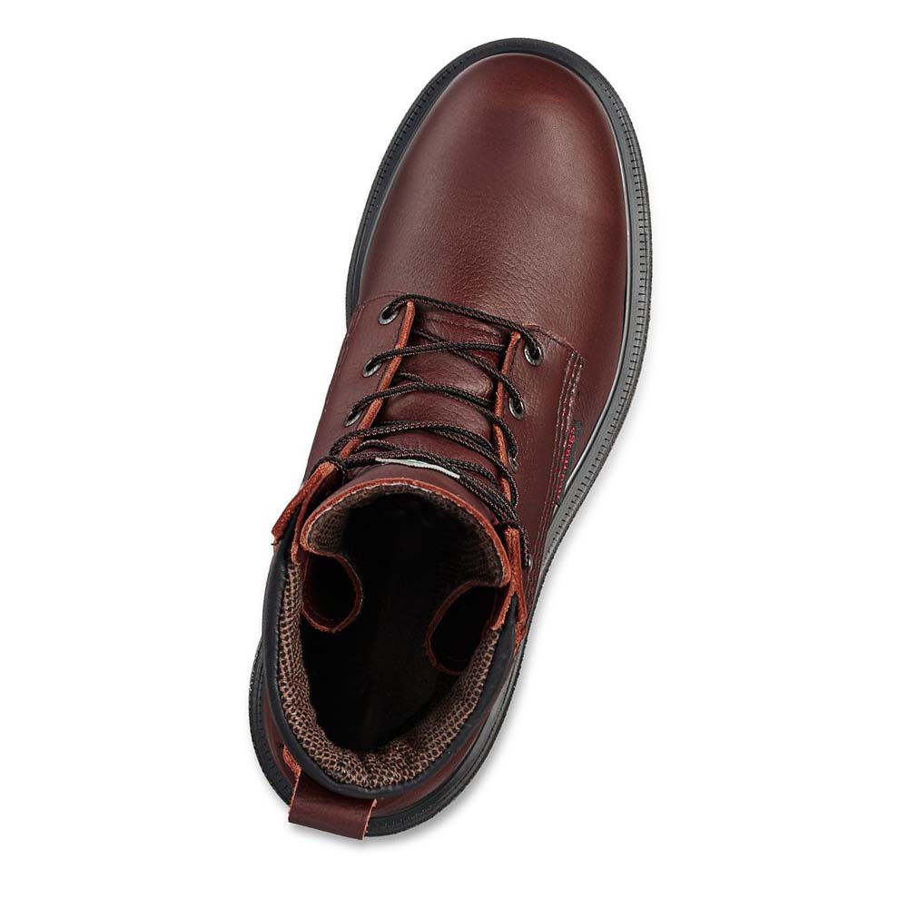 Red Wing SuperSole® 2.0 8-inch Vandtætte CSA Sikkerhedsstøvler Herre Bordeaux | DK28AHK
