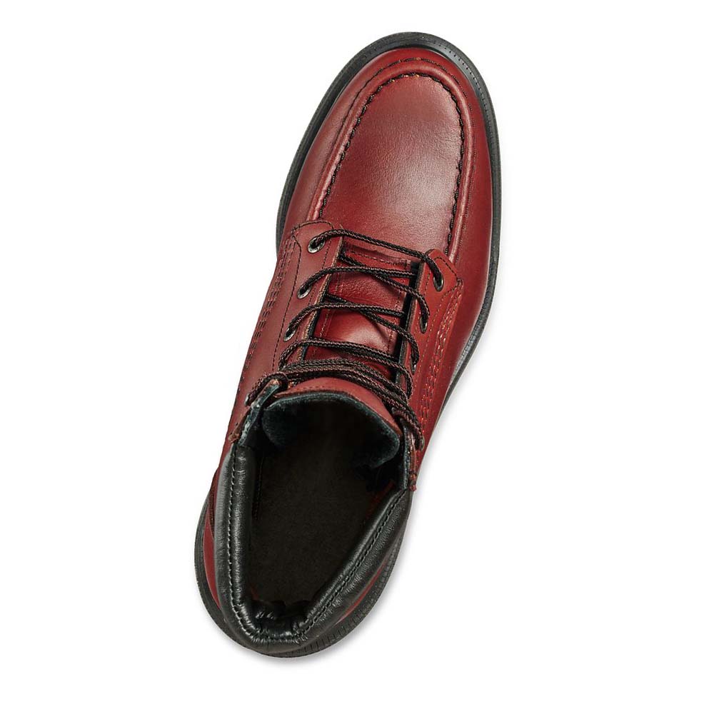 Red Wing SuperSole® 8-inch CSA Soft Tå Arbejdsstøvler Herre Bordeaux | DK84UZG