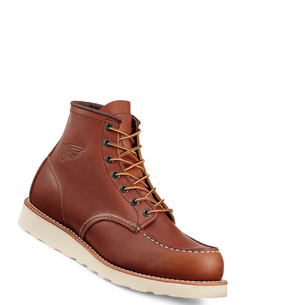 Red Wing Traction Tred 6-inch Soft Tå Arbejdsstøvler Herre Brune | DK79SGL