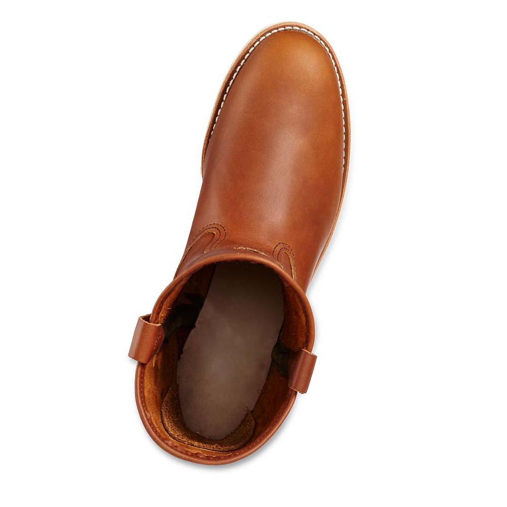 Red Wing Traction Tred 9-inch Soft Tå Pull-On Arbejdsstøvler Herre Brune | DK7YXF